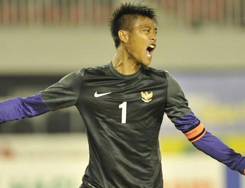 Thủ môn Kurnia từng chơi xuất sắc, trở thành nỗi ám ảnh của nhiều chân sút Việt Nam tại AFF Cup 2016