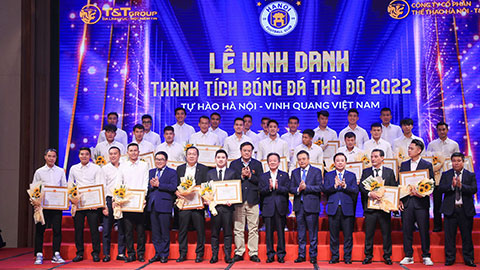 Hà Nội FC được vinh danh, làm điều chưa từng có trong lịch sử V.League