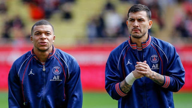 Paredes (phải) và Mbappe đã không ưa gì nhau từ khi còn là đồng đội ở PSG 