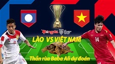 Thần rùa dự đoán AFF Cup 2022: Việt Nam vs Lào 
