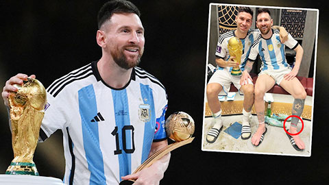 'Bùa hộ mệnh' giúp Messi vô địch thế giới
