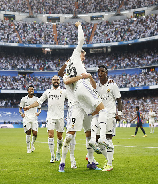 Real Madrid đang có rất nhiều cầu thủ lập công ở mùa này