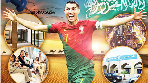 Cuộc sống xa hoa chờ đợi Ronaldo ở Saudi Arabia