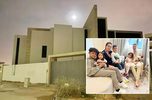 Gia đình Ronaldo nhiều khả năng sẽ sống trong một dinh thự xa hoa tại thủ đô Riyadh