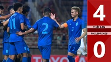 VIDEO bàn thắng Thái Lan vs Philippines: 4-0 (Bảng A - AFF Cup 2022)