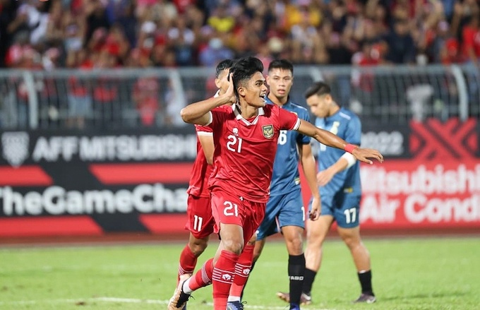 Indonesia đã có trận thắng đậm nhất của bảng A tại AFF Cup 2022
