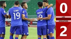 VIDEO bàn thắng Lào vs Singapore: 0-2 (Bảng B - AFF Cup 2022)