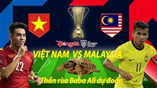 Thần rùa dự đoán AFF Cup 2022: Việt Nam vs Malaysia