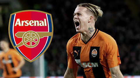 Arsenal đưa đề nghị 35 triệu bảng cho sao trẻ của Shakhtar Donetsk
