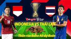 Thần rùa dự đoán AFF Cup 2022: Indonesia vs Thái Lan