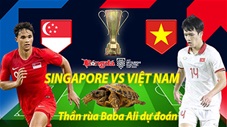 Thần rùa dự đoán AFF Cup 2022: Việt Nam vs Singapore