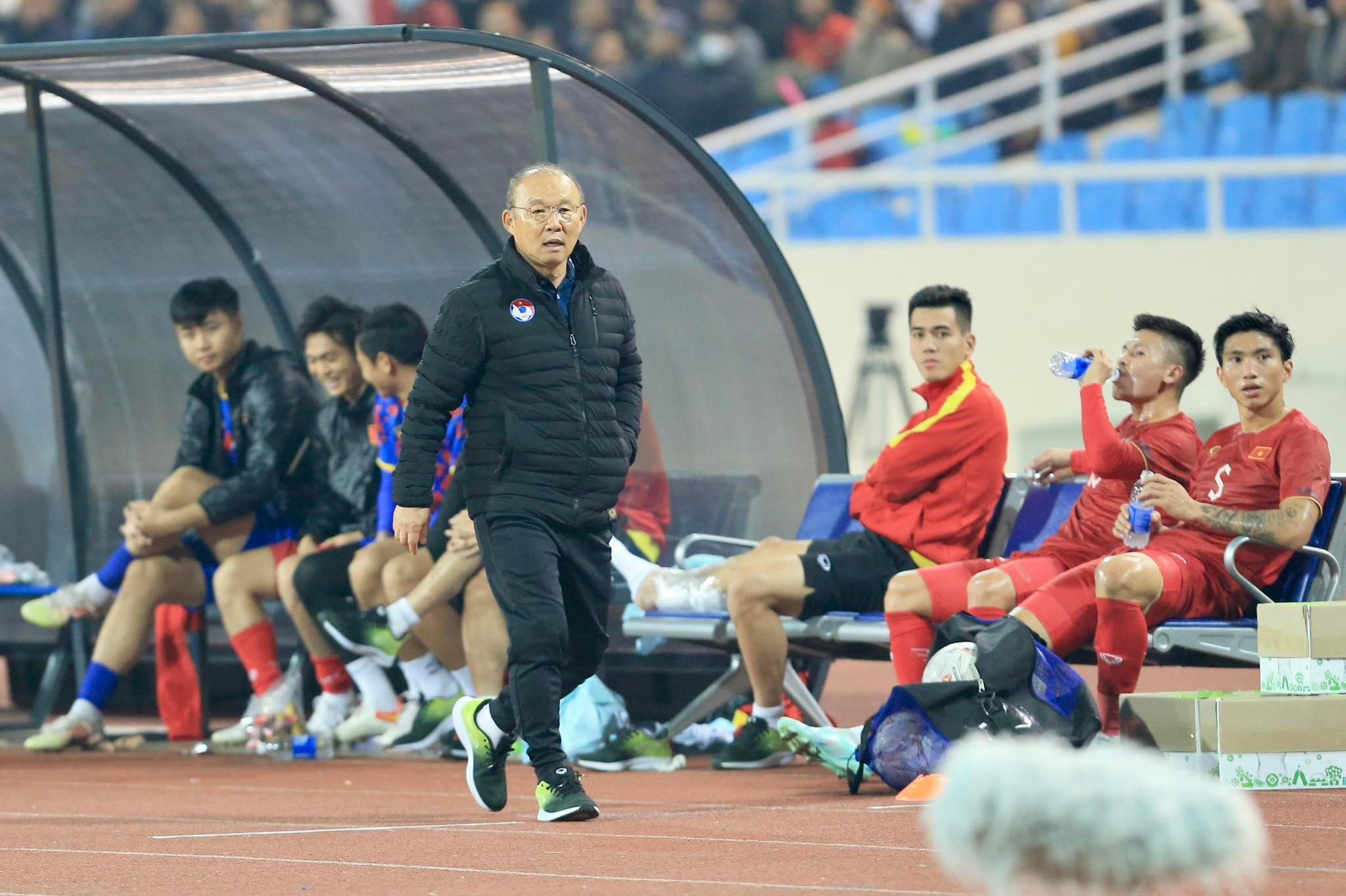 HLV Park Hang Seo tự tin giúp Việt Nam tiếp tục đánh bại Indonesia ở bán kết - Ảnh: Đức Cường 