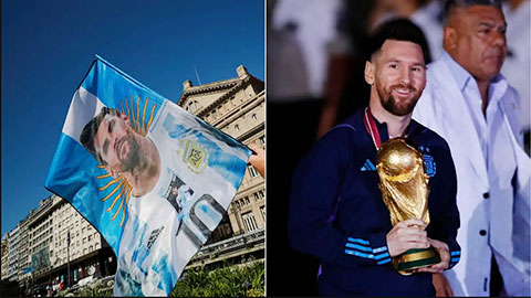 Trẻ sơ sinh tại Argentina đặt tên theo Messi tăng 700% 
