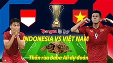 VIDEO Thần rùa dự đoán AFF Cup 2022: Indonesia vs Việt Nam