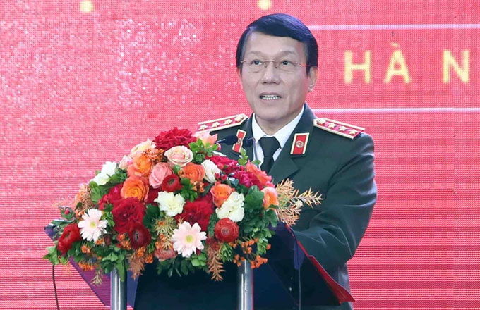 Thứ trưởng Lương Tam Quang phát biểu tại buổi Lễ