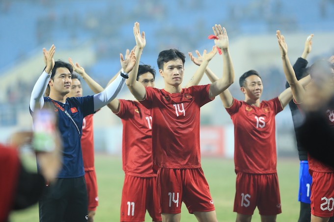 Việt Nam đang được đánh giá cao tại AFF Cup năm nay. Ảnh: Đức Cường