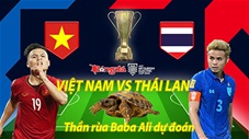 VIDEO Thần rùa dự đoán chung kết lượt đi AFF Cup 2022: Việt Nam vs Thái Lan