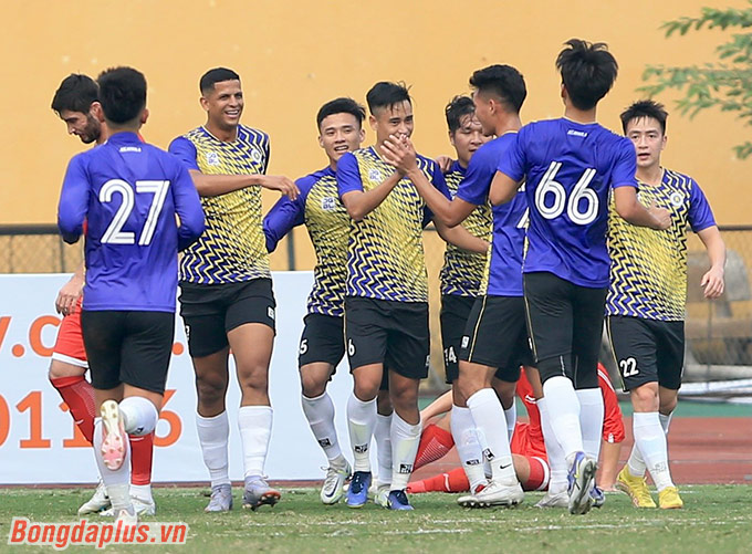 Hà Nội FC thắng Viettel - Ảnh: Minh Tuấn 
