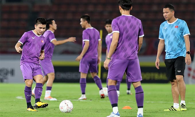 Quang Hải cũng là niềm hy vọng của ĐT Việt Nam trong trận chung kết lượt về AFF Cup 2022. Ảnh: Anh Khoa