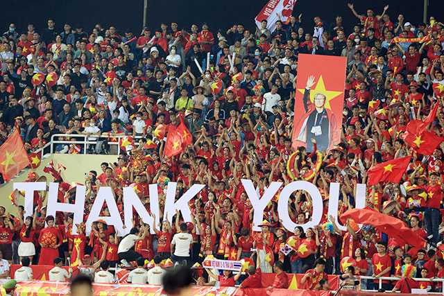 HLV Park Hang Seo đã gặt hái nhiều thành công sau 5 năm gắn bó cùng bóng đá Việt Nam - Ảnh: TUẤN CƯỜNG