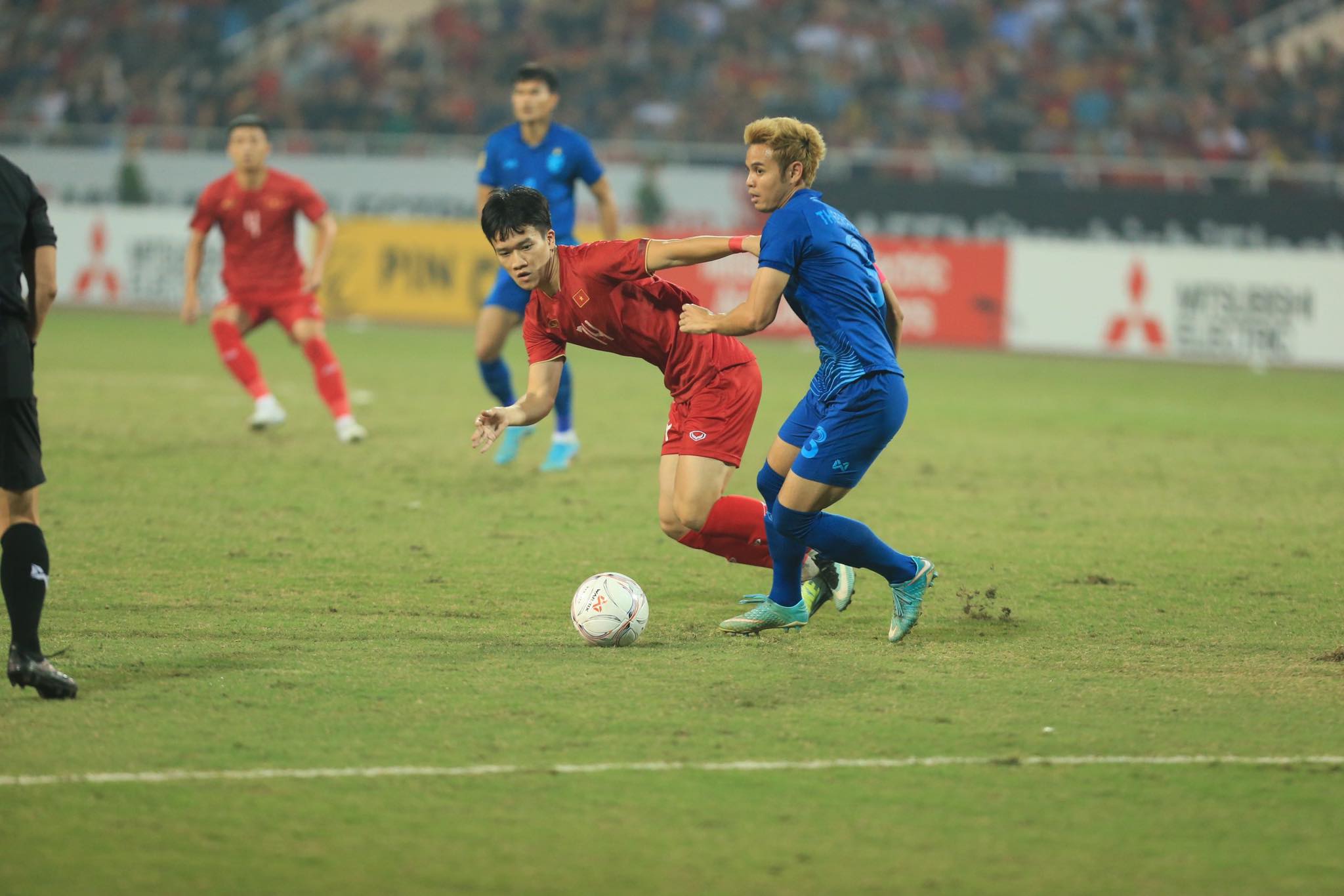 Việt Nam tiếp tục thất bại trước Thái Lan ở AFF Cup - Ảnh: Minh Tuấn 