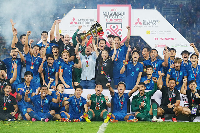 Thái Lan giành 7 chức vô địch trong 14 lần AFF Cup được tổ chức