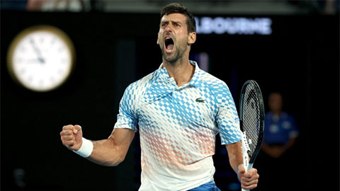 Djokovic dễ dàng vào bán kết Australian Open 2023