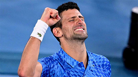 Djokovic đấu Stefanos Tsitsipas  ở chung kết Australian Open 2023