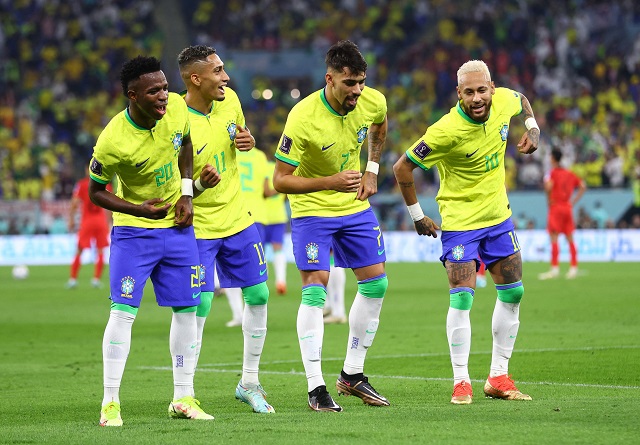 Brazil là đội tuyển đóng góp nhiều ngôi sao nhất trong top 100