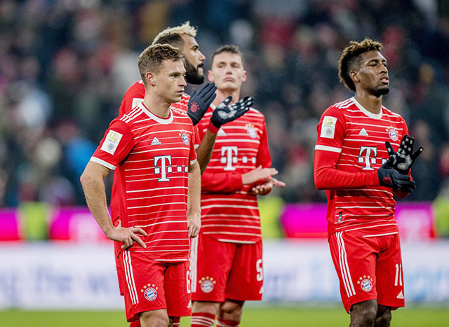 Bayern chỉ giành được 3 điểm ở 3 trận vừa qua