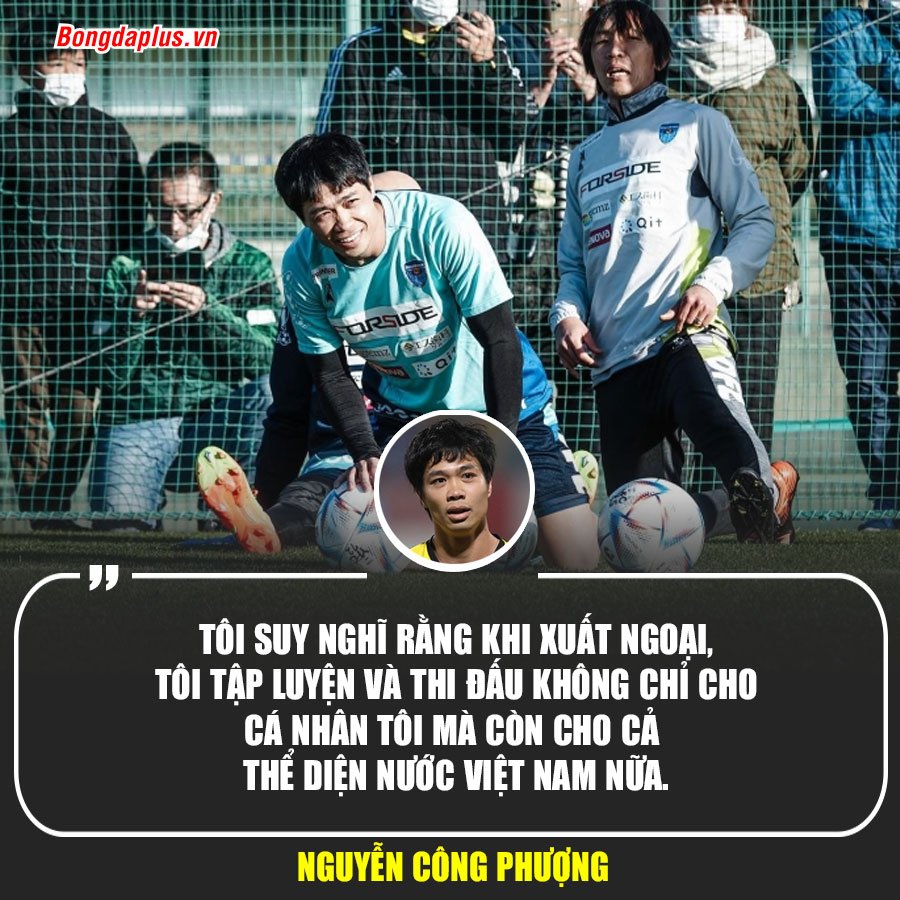 Công Phượng nỗ lực vì thể diện bóng đá Việt Nam - Ảnh: Yokohama FC 