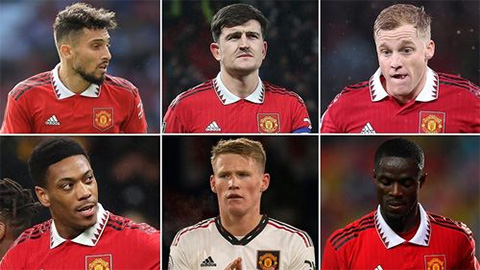 Man United sẽ bán 6 ngôi sao đội một ở hè 2023