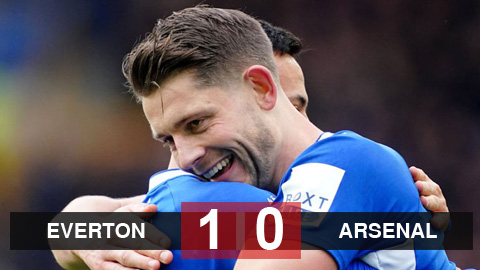 Kết quả Everton vs Arsenal: Sean Dyche ra mắt hoàn hảo, Everton đánh bại Arsenal