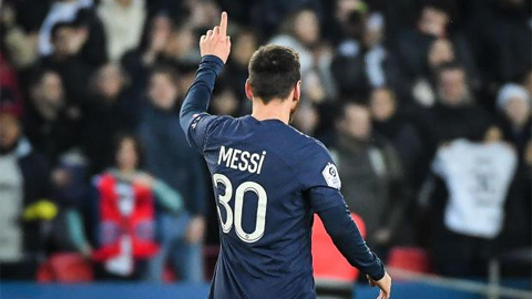 Messi thăng hoa làm fan PSG hả hê