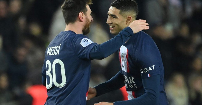 Messi và Hakimi tỏa sáng để mang về chiến thắng cho PSG