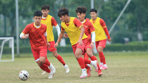 U20 Việt Nam chuẩn bị cho hai trận giao hữu