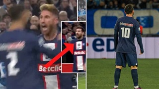 Messi được Neymar nhường áo số 10, ăn mừng cuồng nhiệt với Ramos