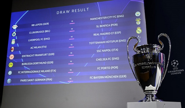 Champions League mùa giải 2022/23 trở lại với các trận đấu ở vòng loại trực tiếp