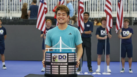 Tay vợt Wu Yibing vô địch ATP 250 Dallas Open 2023: Cột mốc lịch sử của quần vợt Trung Quốc