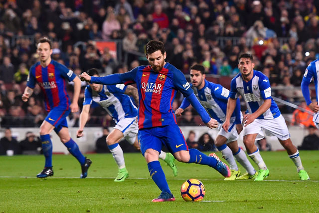 Theo thống kê từ năm 2003 đến 2018, Barca được hưởng penalty nhiều một cách bất thường