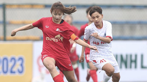 Phong Phú Hà Nam và Hà Nội chia điểm ở Giải bóng đá Nữ U16 Quốc gia 2023
