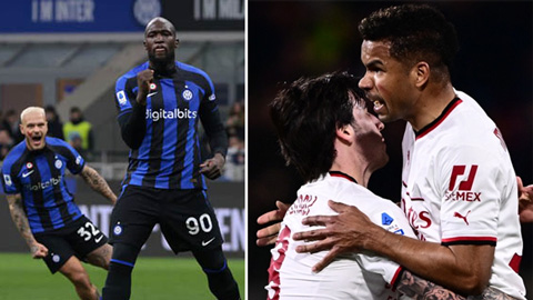 Vòng 23 Serie A: Inter Milan và AC Milan cùng thắng để níu hy vọng bám đuổi Napoli