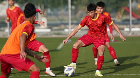 U20 Việt Nam tập luyện ngày cuối cùng tại tại UAE