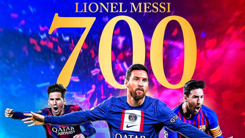 Messi ghi bàn thứ 700 ở CLB trong trận gặp Marseille