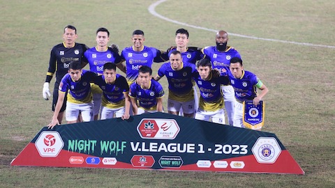 Hà Nội FC tập trễ hơn 1 tuần so với các đối thủ ở V.League 2023