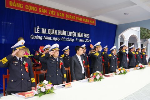 Các đại biểu dự Lễ ra quân huấn luyện
