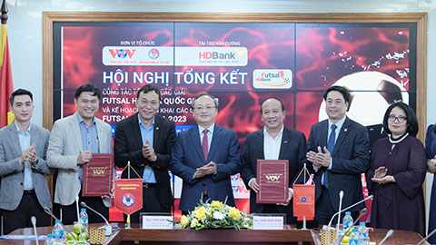 VFF cùng VOV, HD Bank tổ chức các giải futsal Quốc gia 2023