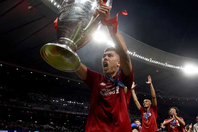 Firmino góp công lớn trong việc giúp Liverpool vô địch châu Âu năm 2018