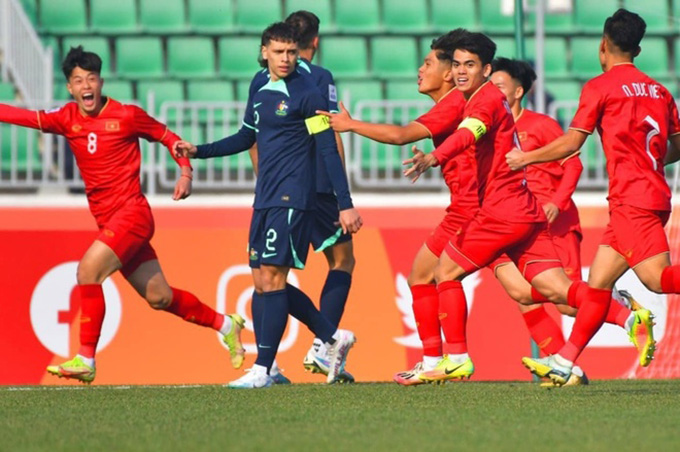 Nguyễn Quốc Việt liên tục ghi bàn ở U20 châu Á 2023