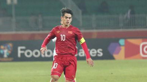 Khuất Văn Khang lại là Cầu thủ xuất sắc nhất trận của U20 Việt Nam